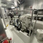MAIN ENGINE IN ENGINE ROOM